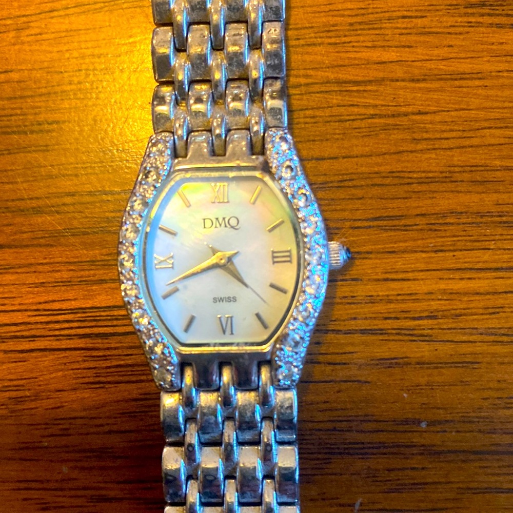 Vintage silver DMQ Ladies Watch